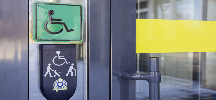 automatic handicap door opener in Coral Gables